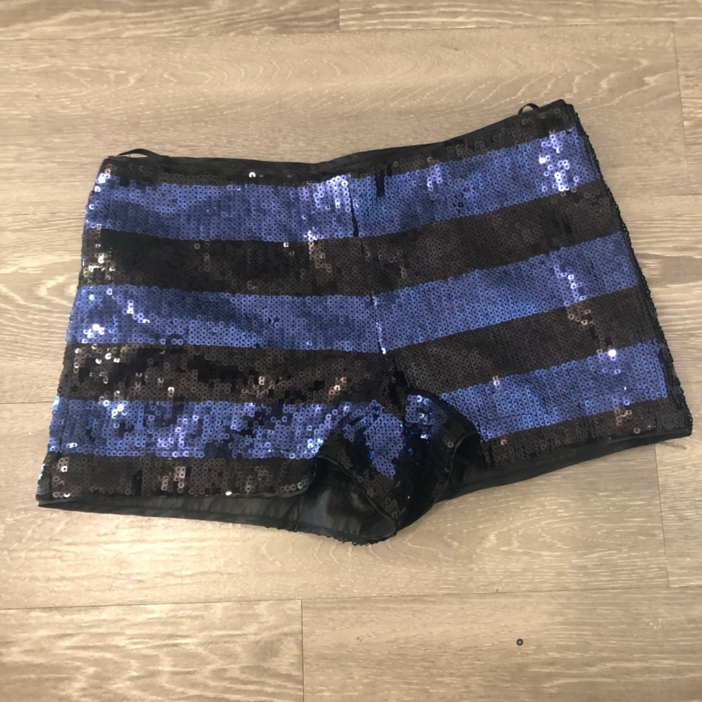 Sequin shorts
